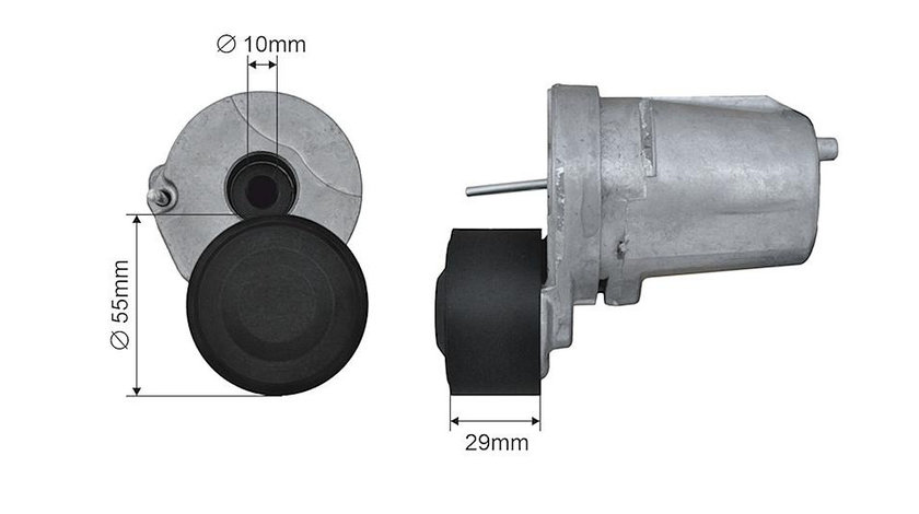 MECANISM TENSIONARE CUREA DISTRIBUTI, BMW 1 (E81, E87) 03-12, 3 (E90) 04-11, 3 TOURING (E91) 04-12, 3 COUPE (E92) 06-13, 5 (F10) 09-11, 5 GRAN TURISMO (F07) 09-17, 5 TOURING (F11) 09->, X1 (E84) 09-15, X5 (E70) 08-13, X6 (E71, E72) 09-14