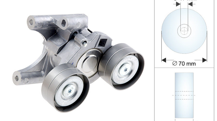 MECANISM TENSIONARE CUREA DISTRIBUTI, FORD FIEST 1.3 2001-,FUSION 1.3 2002-,KA 1.3,1.6 2002-