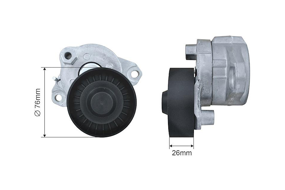 MECANISM TENSIONARE CUREA DISTRIBUTI, MERCEDES-BENZ CLASS C (W203, W204) 04-14, CLASS C (S203, S204) 05-14, CLASS E (W211, W212) 05-11, CLASS E (S211, S212) 05-09, CLASS E COUPE (C207) 09->, CLASS G (W463) 08->, CLASS GL (X164) 06->, CLASS GLK (X204)