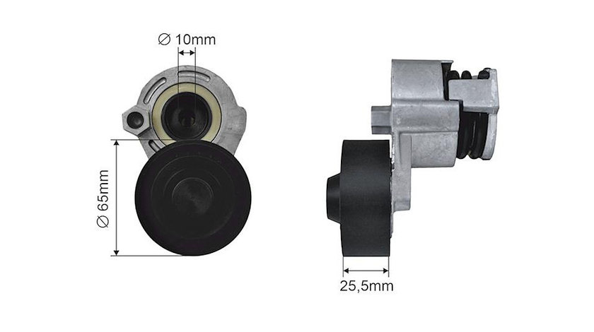 MECANISM TENSIONARE CUREA DISTRIBUTI, NISSAN MICRA K12 1.5 dci, NOTE E11 1.5 dci 2005.09-, DACIA LOGAN 1.5 DCI, DACIA LOGAN 1.6 16V 2005.09-