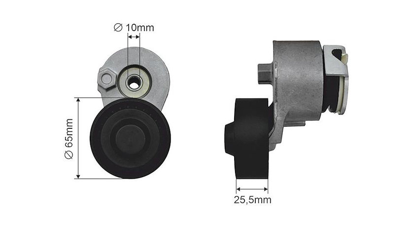 MECANISM TENSIONARE CUREA DISTRIBUTI, NISSAN ALMERA (N16) 03->, KUBISTAR 03->, MICRA (K12) 03->, RENAULT CLIO II 00->, KANGOO 97->, MEGANE II 03->, MODUS 05->, SCENIC II 05->, THALIA 01->