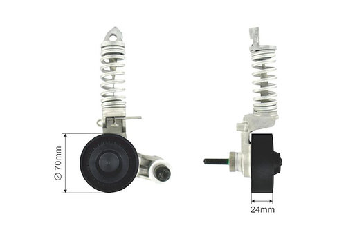 MECANISM TENSIONARE CUREA DISTRIBUTI, OPEL ASTRA G 1.2/1.4 1998.02-, ASTRA H 1.2/1.4 2004.03-, ASTRA...