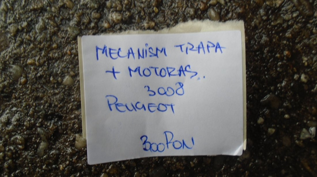 Mecanism treapta + motoras peugeot 3008