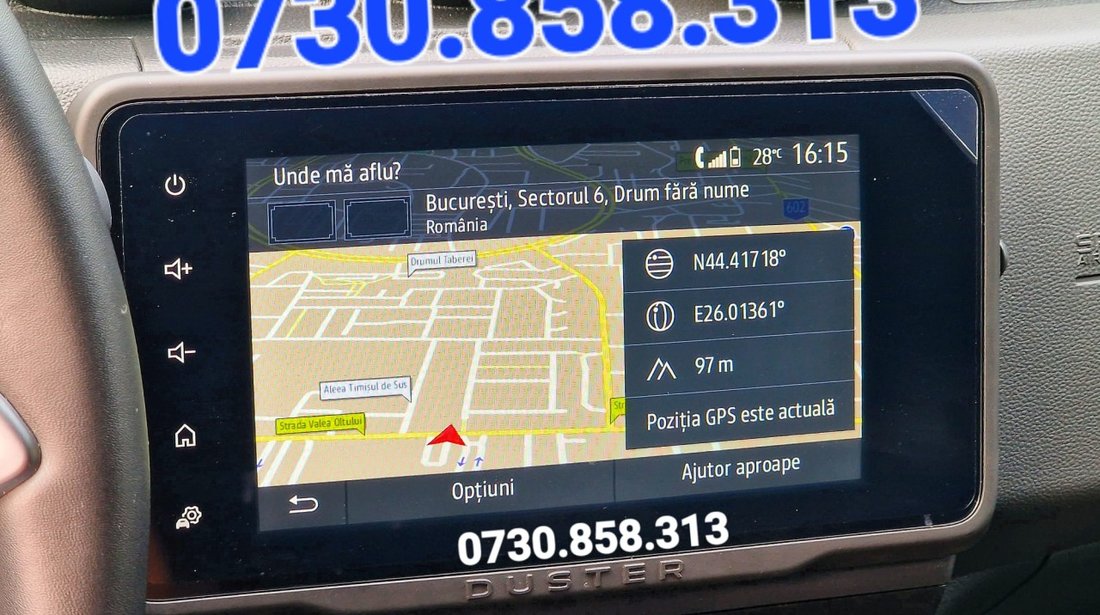 Media Display Dacia Duster Apple CarPlay Android Auto Media Nav 90.10.2 Dacia Logan Sandero Jogger