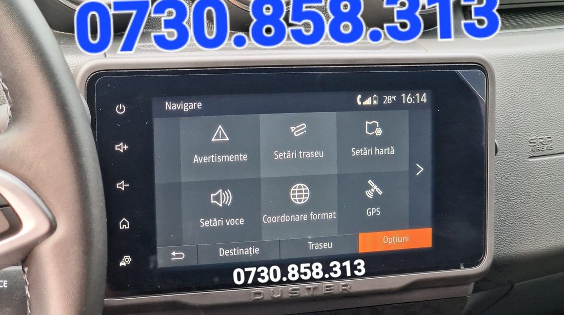 Media Display Dacia Duster Apple CarPlay Android Auto Media Nav 90.10.2 Dacia Logan Sandero Jogger