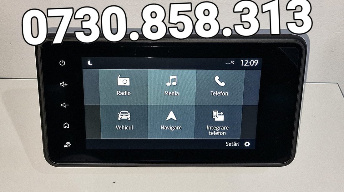 Media Nav 4 Display Navigatie Dacia MediaNav 60.10.2  WIRELESS / WI-FI Android Auto Apple CarPlay