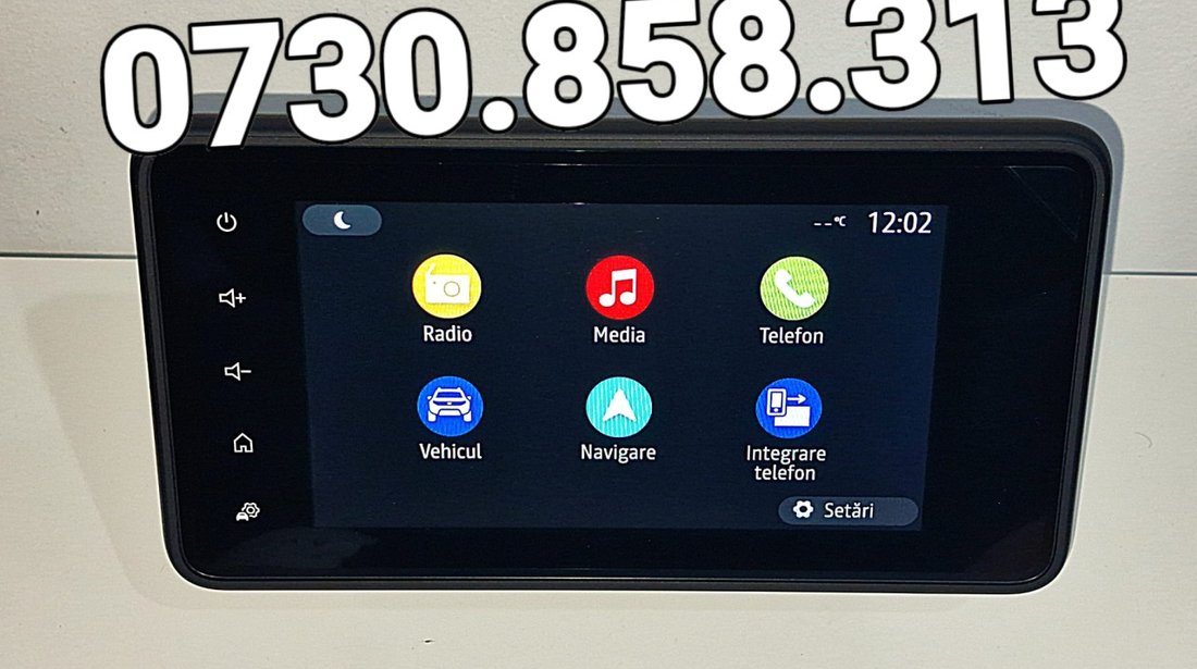 Media Nav 4 Display Navigatie Dacia MediaNav 60.10.2  WIRELESS / WI-FI Android Auto Apple CarPlay