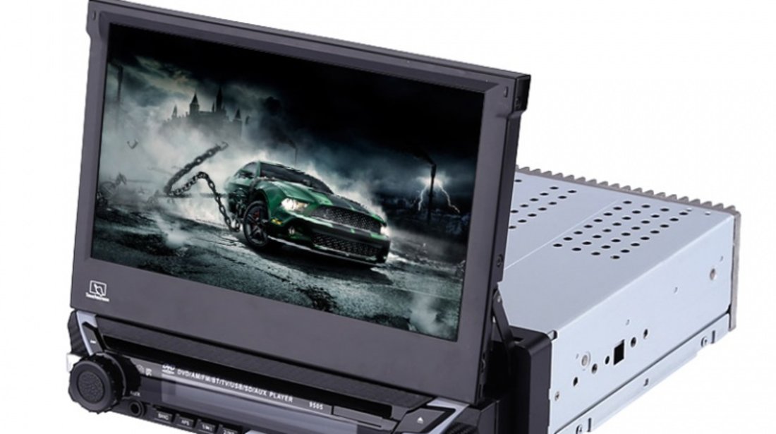 Media Player 7 cu touchscreen DVD, MP3, MP4, bluetooth, 1DIN, COD:9505 AutoCars
