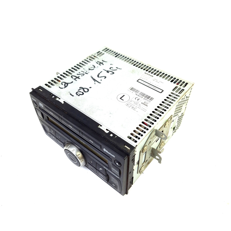 Media Player / Radio / Unitate CD / Casetofon Bluetooth,Caseta,CD Player,Functii Telefonie,Radio Nissan QASHQAI / QASHQAI +2 (J10) 2007 - 2013 Benzina 28185JD40A, 28185 JD40A, PN 2804F, PN2804F, 276 003 459, 276003459, E1033594