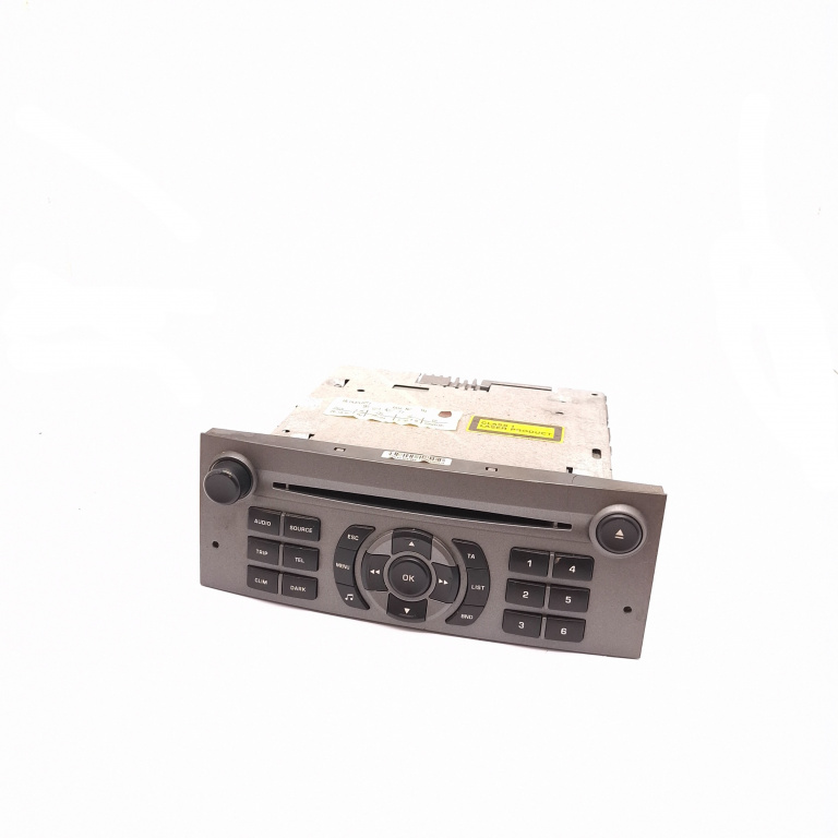 Media Player / Radio / Unitate CD / Casetofon CD Player,Functii Telefonie,Radio Peugeot 407 2004 - 2011 Benzina 7645111392, 815BP511156623155, 9659142777, 96-591-427-77, 96 591 427 77, 61500074660, E1024187