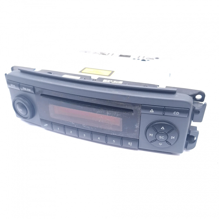 Media Player / Radio / Unitate CD / Casetofon CD Player,Radio Smart FORFOUR (454) 2004 - 2006 A4548200379, A4548200379011, BE6085, 45022119, 6085FF045022119