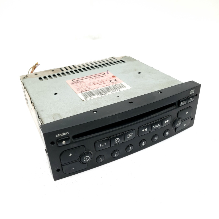 Media Player / Radio / Unitate CD / Casetofon CD Player,Radio Peugeot 206 1998 - 2013 PU2859AL, PU2859A, E13020808, 96635823XT, 286948773, RD301, RD3-01