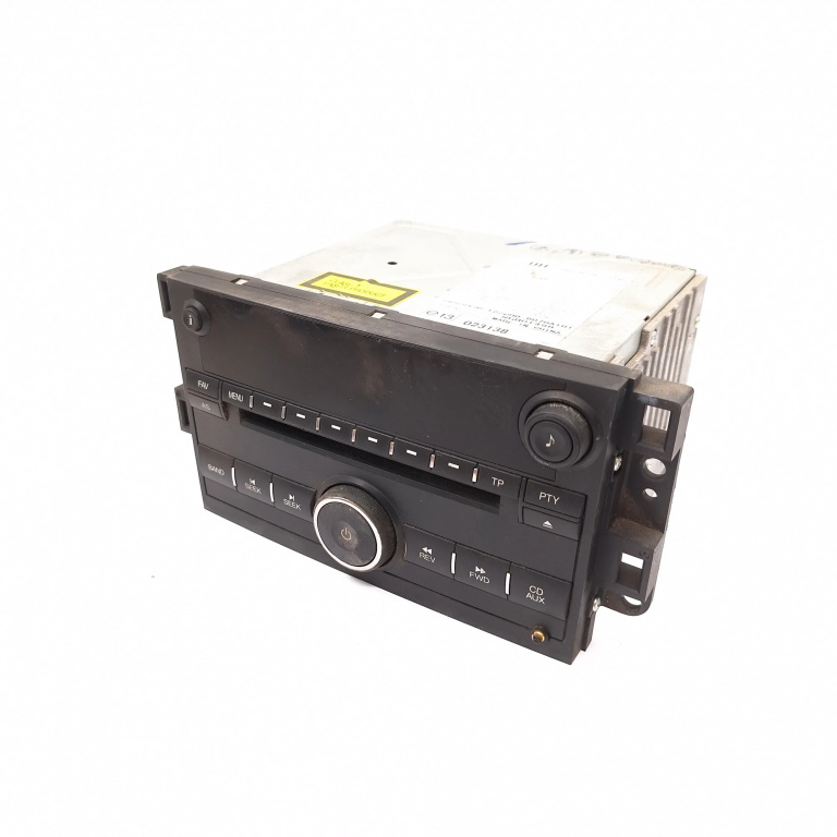Media Player / Radio / Unitate Cd / Casetofon Chevrolet Aveo T250 2003-2011 Cd Player Radio 96628256, 96 628 256, 122000-8070A101, 1220008070A101, Ndb01498, E13 023138, E13023138, 121561-028, 121561028 Fujitsu Ten