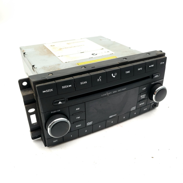 Media Player / Radio / Unitate Cd / Casetofon Dodge Nitro 2007-2012 2.8 Crd Ens Motorina Cd Player Functii Telefonie Mp3 Radio 05064055Ak, 05979Z02A, 05979Z03B, 26777L, E24021163, Tt1Aa0827U4633