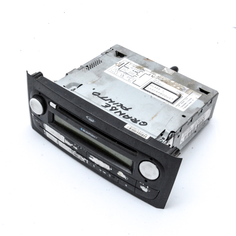 Media Player / Radio / Unitate Cd / Casetofon Fiat Grande Punto (199) 2005-2012 1.4 350 A1.000 Benzina Mp3 Radio 7647386316, 7 647 386 316, 034502 Blaupunkt