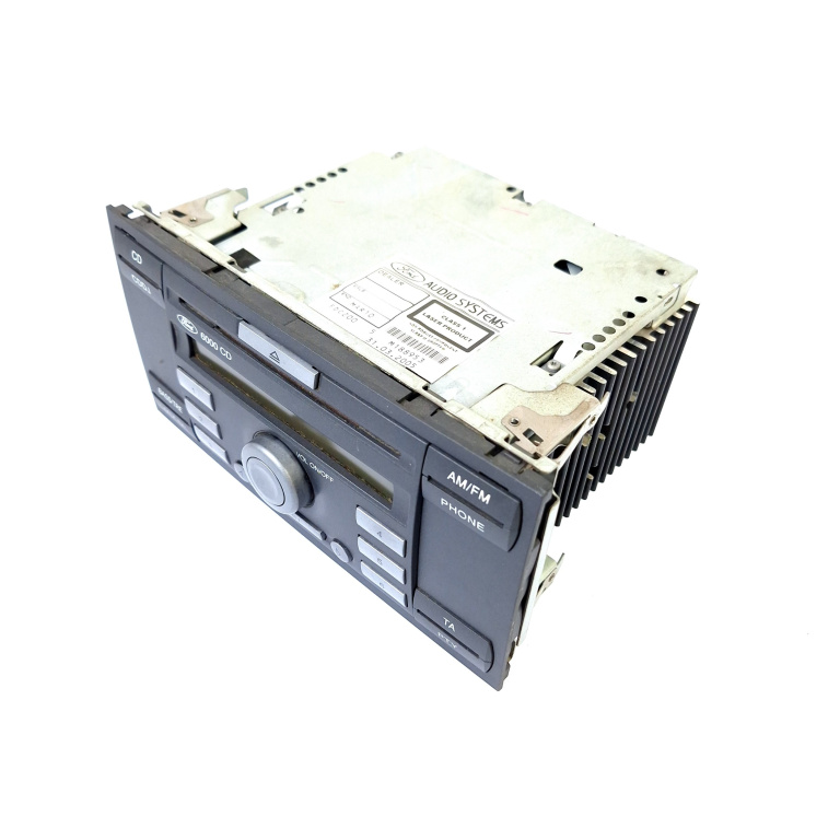 Media Player / Radio / Unitate Cd / Casetofon Ford C-Max 1 2003-2010 1.6 Tdci G8Da Motorina Cd Player Functii Telefonie Radio 4M5T18C815Ad, 4M5T-18C815-Ad, E1110R021645, E11 10 R-02 1645, E11021645, M188953 Visteon