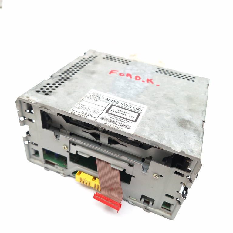 Media Player / Radio / Unitate Cd / Casetofon Ford Ka (Rb) 1996-2008 Caseta Cd Player Radio 5S5T18C815Cb, 5S5T-18C815-Cb, 5S5T 18C815 Cb, 0259A, E1110R020387, E11 10 R 02 0387, E11020387, E11 020387 Visteon