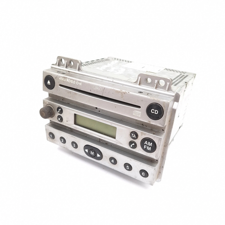 Media Player / Radio / Unitate Cd / Casetofon Ford Fiesta Mk 5 2002-2008 Cd Player Functii Telefonie Radio 4S6118C815Aa, 4S61-18C815-Aa, Fd45004, M350935, E1110R020451, E11020451 Visteon