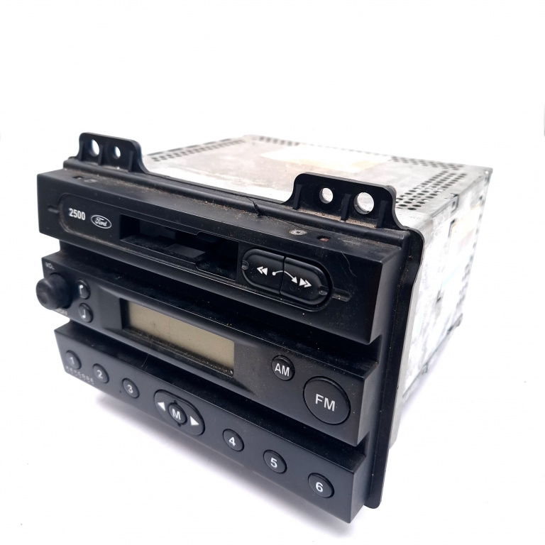 Media Player / Radio / Unitate Cd / Casetofon Ford Fiesta Mk 5 2002-2008 1.6 16V Fyja Benzina Caseta Radio 2S6118K876Af, 2S61-18K876-Af, 10R020474, 020474, M007608 Visteon