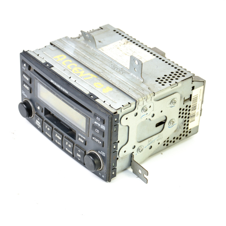 Media Player / Radio / Unitate Cd / Casetofon Hyundai Accent 3 (Mc) 2005-2010 Caseta Mp3 Radio 961001E571Fz, 96100-1E571Fz Hmc