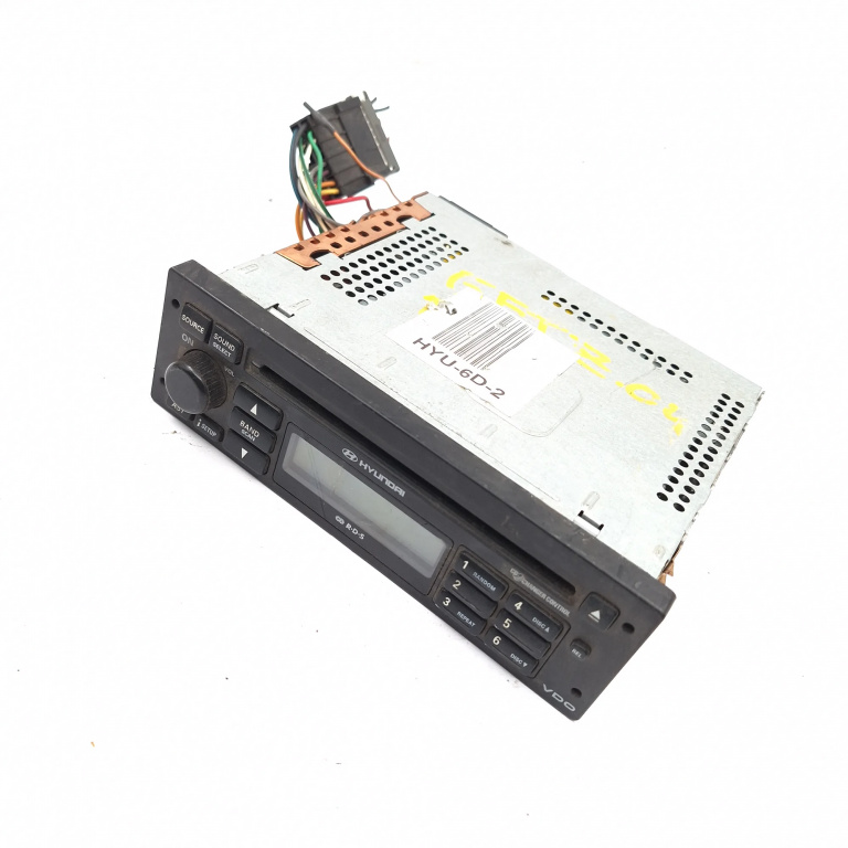 Media Player / Radio / Unitate Cd / Casetofon Hyundai Tucson (Jm) 2004-2010 Cd Player Radio 907921631979, 9079 216 31979, 79 Dc 631/97, 79 Dc 63197, 79Dc631/97, 79Dc63197, Hyu-6D-2, Hyu6D2, Vddc0142000433, Cg000417000433 Vdo