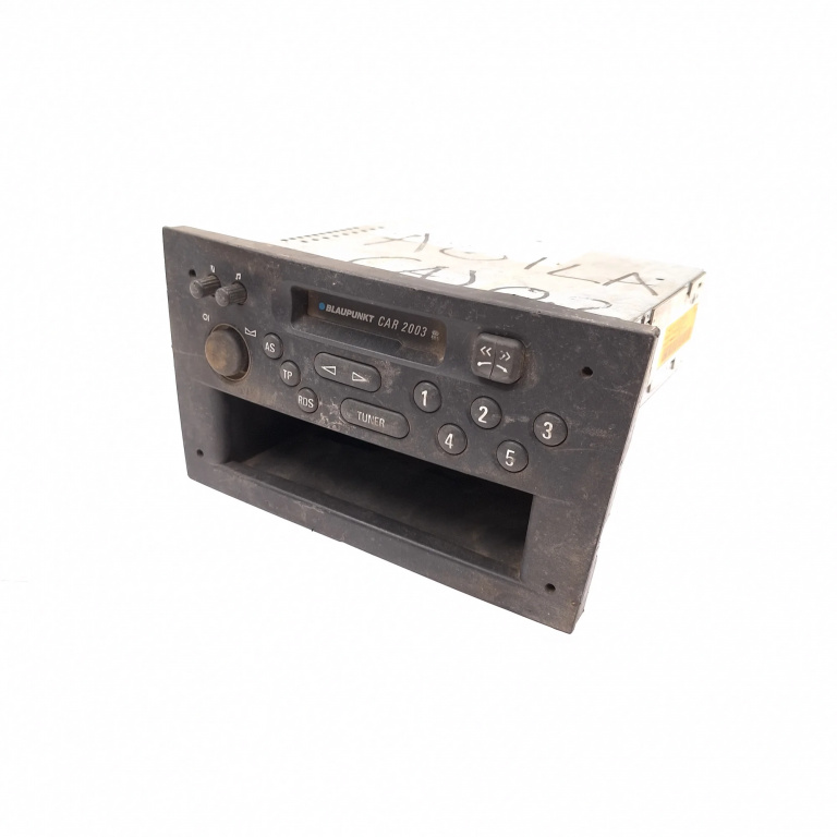 Media Player / Radio / Unitate Cd / Casetofon Opel Agila (A) (H00) 2000-2007 Caseta Radio 24434773, 24 434 773, 7649200324, 7 649 200 324, Car2003F, Car 2003 (F), Car 2003 F, Car2003(F), Gm0203Y0484544 Blaupunkt