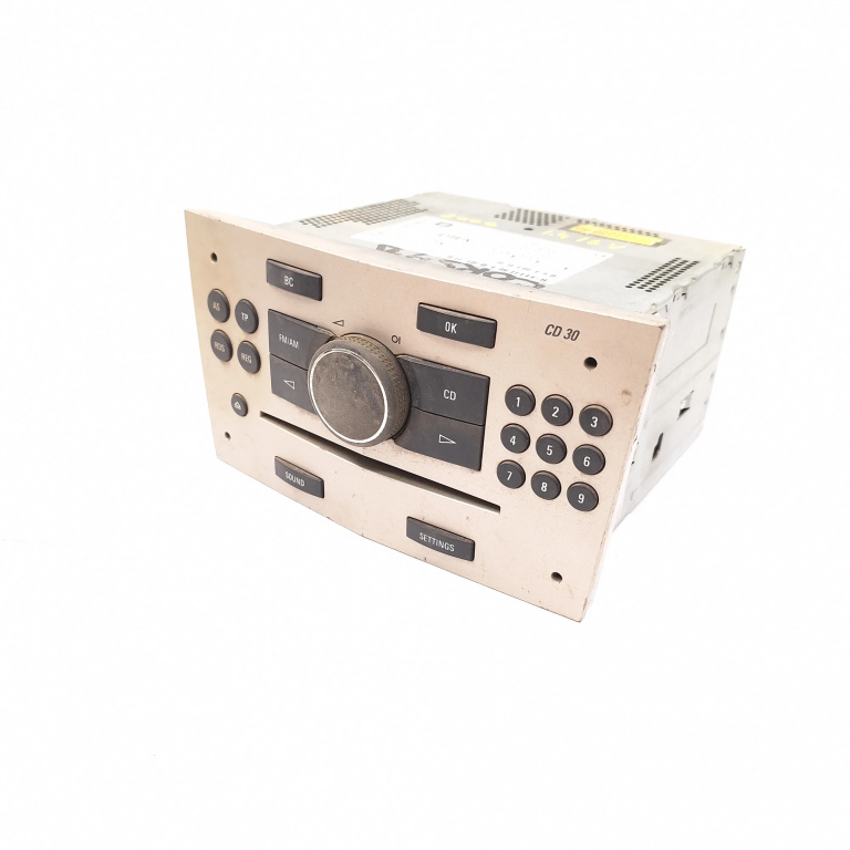 Media Player / Radio / Unitate Cd / Casetofon Opel Corsa D 2006-2014 Cd Player Radio 344183129, 13251050, E1034451, 64117855, Ght1910, Gm0D3164117855, 04320050451109 Delphi Grundig