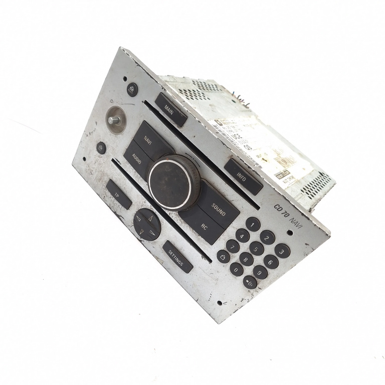 Media Player / Radio / Unitate Cd / Casetofon Opel Vectra C 2002-2008 Cd Player Functii Navigatie Radio 93184771, 93 184 771, 383555648, Gmgehu4V1-52, Gmgehu4V152, Uce 70.03.01 Qs, Uce 700301 Qs, Uce70.03.01Qs, Uce700301Qs, Fd00 0512 000001G, Fd00051