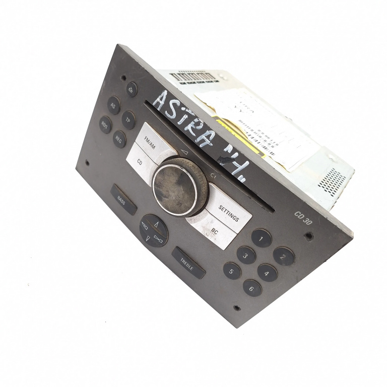 Media Player / Radio / Unitate Cd / Casetofon Opel Astra H 2004-2012 Cd Player Radio 13190856, 13 190 856, 7644221310, 7 644 221 310, Gm003159285307, 453116246, 8631178956, 8 631 178 956 Blaupunkt