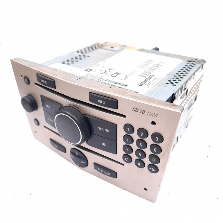Media Player / Radio / Unitate Cd / Casetofon Opel Astra H 2004-2012 1.9 Cdti Z 19 Dtl Motorina Cd Player Functii Navigatie Radio 13262750, 70541483, 383555646, A2C53184782, Gm007070541483, 0203097 Siemens Vdo