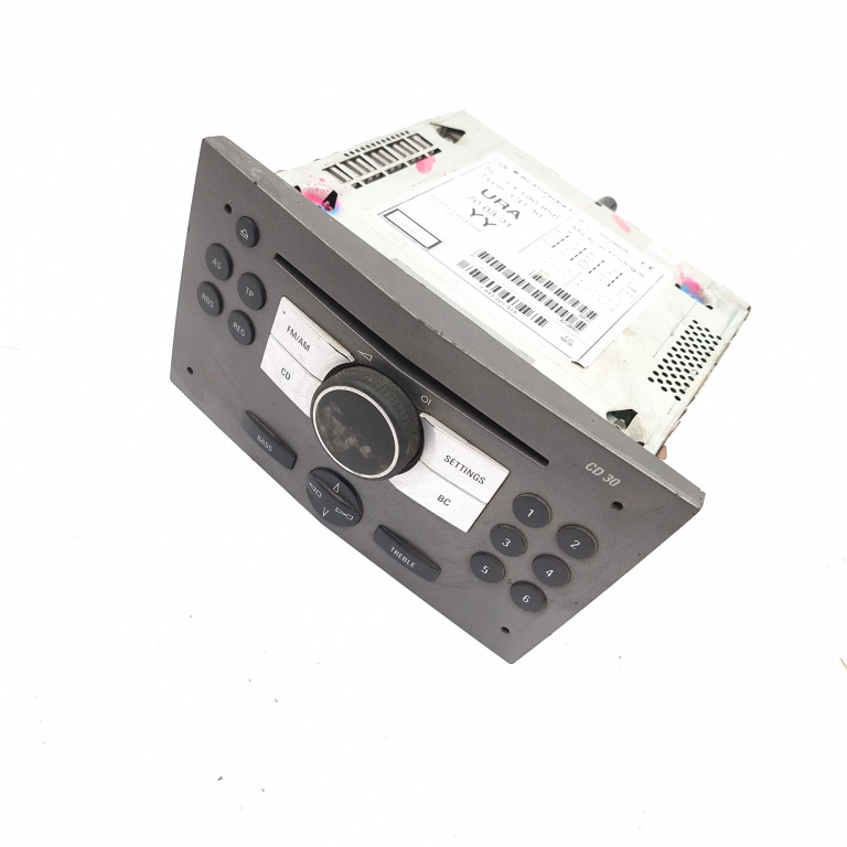 Media Player / Radio / Unitate Cd / Casetofon Opel Astra H 2004-2012 Cd Player Radio 13190856, 13 190 856, 7647221310, 7 647 221 310, 453116246, Gm030J3650865, Cd30, Cd 30 Blaupunkt
