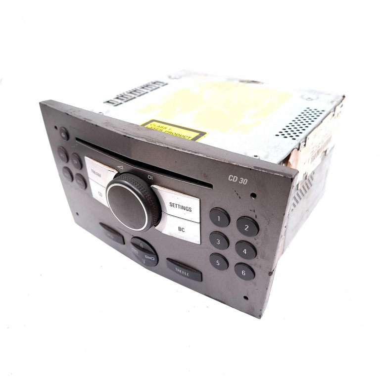 Media Player / Radio / Unitate Cd / Casetofon Opel Astra H 2004-2012 1.7 Cdti Z 17 Dth Motorina Cd Player Radio Gm003142902085, 7644221310, 13190856Yy, 8618001500, E1022669 Blaupunkt