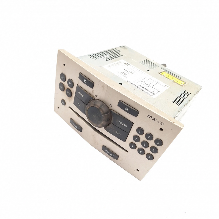 Media Player / Radio / Unitate Cd / Casetofon Opel Corsa D 2006-2014 Cd Player Mp3 Radio 13254182, 497 316 088, 497316088, 83561001, Gmdd3083561001 Delphi Grundig
