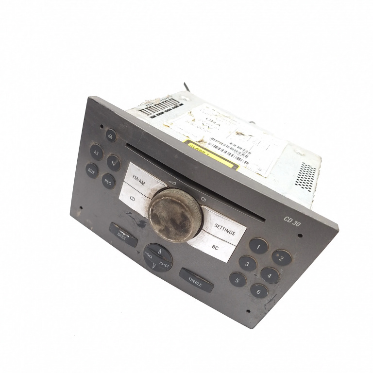 Media Player / Radio / Unitate Cd / Casetofon Opel Astra H 2004-2012 Cd Player Radio 13190856, 13 190 856, 7644221310, 7 644 221 310, 453116246, 8631178956, 8 631 178 956, Ura, Yy, 022669, 9240517, 0031, Fd1005, Fd 1005, Cd30, Cd 30 Blaupunkt