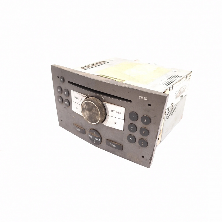 Media Player / Radio / Unitate Cd / Casetofon Opel Astra H 2004-2012 Cd Player Radio 13190856, 13190856Yy, 13 190 856 Yy, 7644221310, 7 644 221 310, Gm003159332349, 8618001500, 8 618 001 500 Bosch