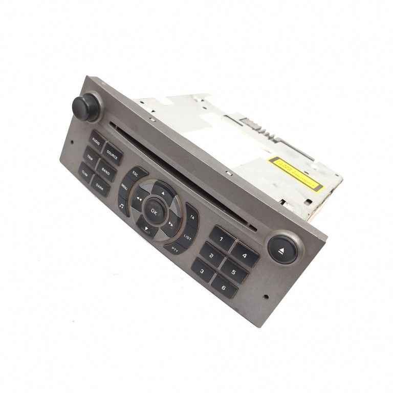 Media Player / Radio / Unitate Cd / Casetofon Peugeot 407 2004-2011 Cd Player Radio 9646871777, Rd4N200, D2L2E03 Blaupunkt
