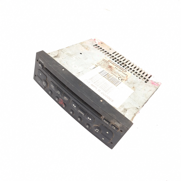 Media Player / Radio / Unitate Cd / Casetofon Peugeot 206 1998-2013 Cd Player Radio Pu2471Ae, Pu-2471A(E), 286948723, 286-9487-23, 020808 Clarion