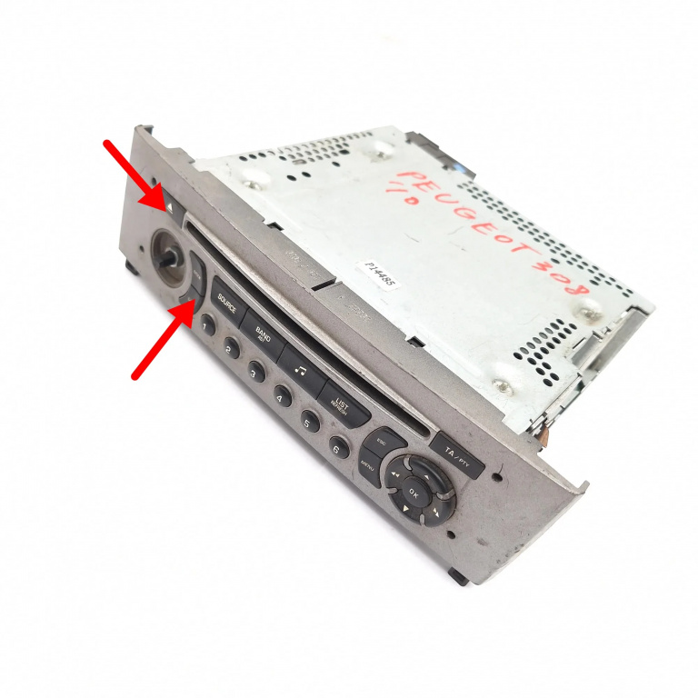 Media Player / Radio / Unitate Cd / Casetofon Peugeot 308 (4A, 4C) 2007-2013 Cd Player Radio 96662671Xh, A2C53264719, Rd4N1M03, Psarcd44470, P14485, Vdapuf00144717, Bs0410220144717 Continental
