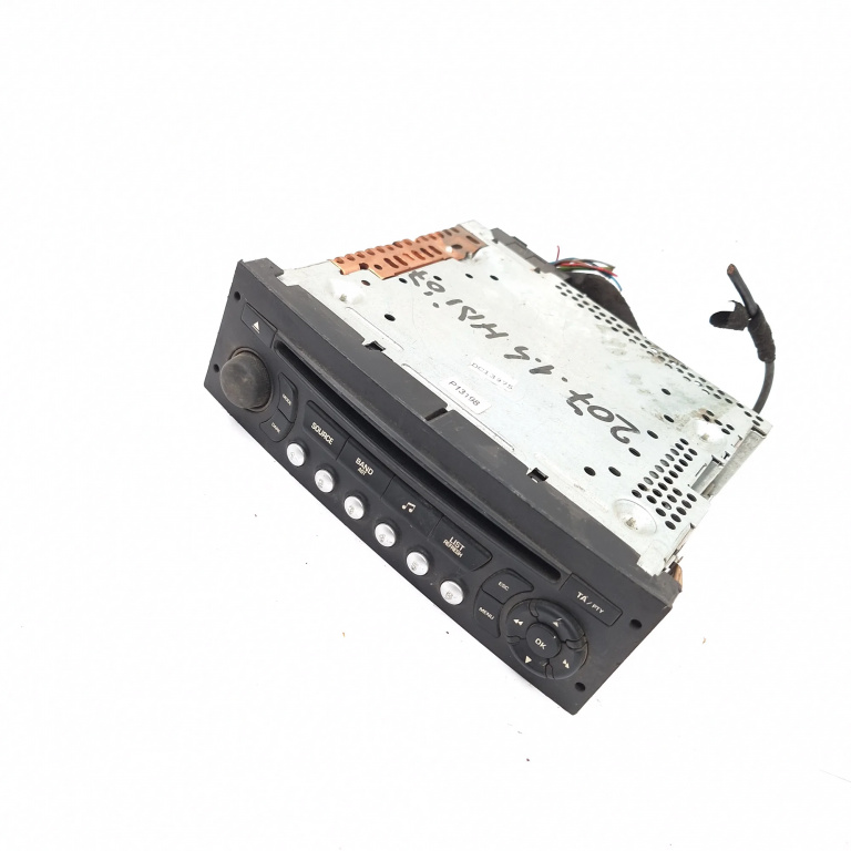 Media Player / Radio / Unitate Cd / Casetofon Peugeot 207 2006-2014 Cd Player Radio 96639793Xt, 96639793Xt00, 96 639 793 Xt 00, A2C53220044, Psarcd411-61, Psarcd41161, Rd4 N1-01, Rd4N1-01, Rd4 N101, Rd4N101, Vdaphf70177778, Bs0307220177778, P13198, D