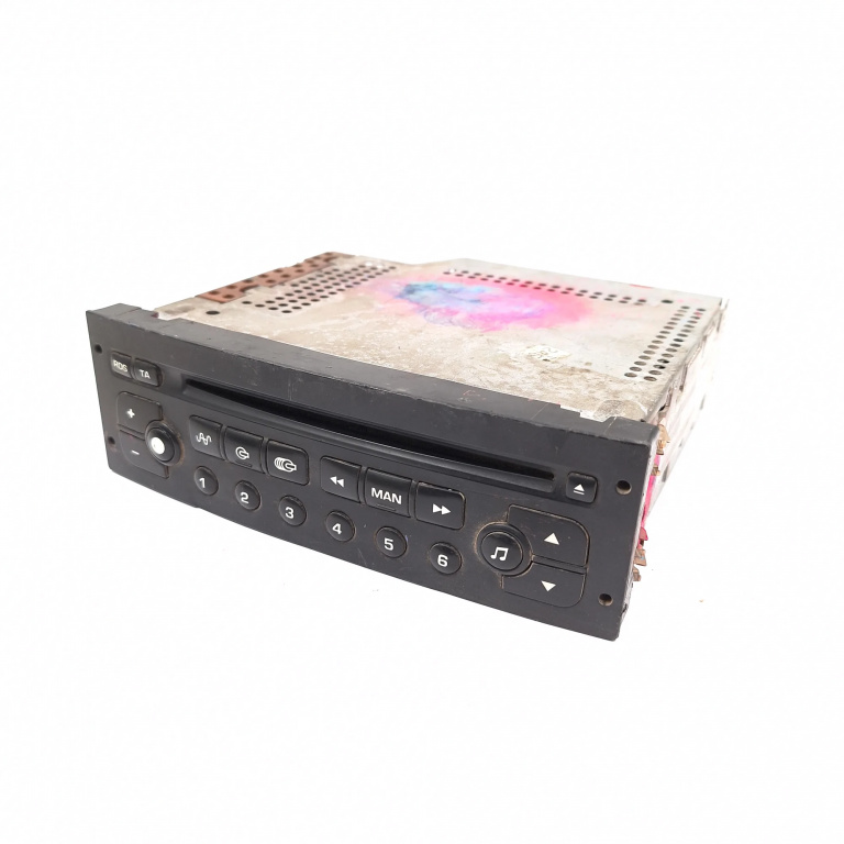 Media Player / Radio / Unitate Cd / Casetofon Peugeot 307 2001-2008 Cd Player Radio 96545978Xt, 96 545 978 Xt, Psarcd10005, Vdord301, 96 545 978 Xt, Vdord3-01, Psarcd100-05, Vdapgf50358207, Fd0405240358207, Vdo Rd3-01 Siemens Vdo