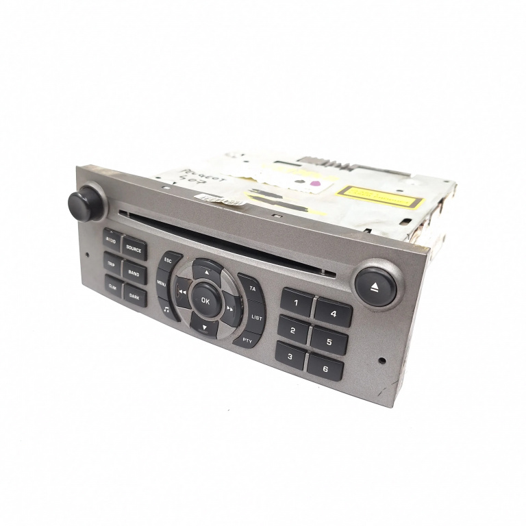 Media Player / Radio / Unitate Cd / Casetofon Peugeot 407 2004-2011 Cd Player Radio 7643141392, 7 643 141 392, Psard4D2N2, Psa Rd4 D2 N2, 815Bp314152854185, 815 Bp314152854185, 53020229060 Blaupunkt