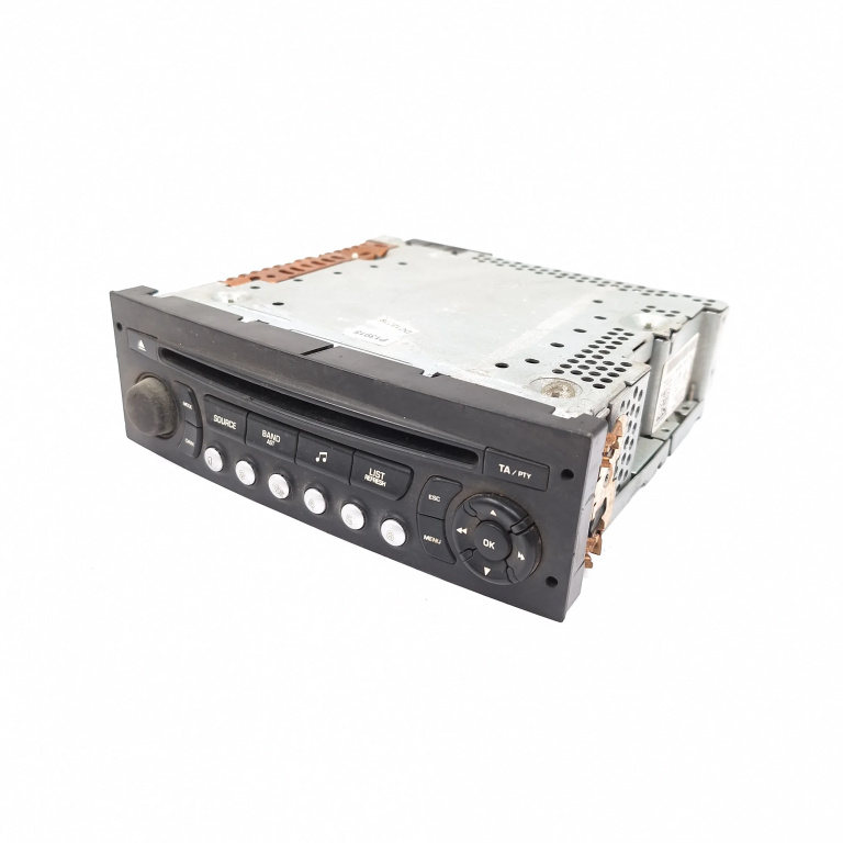 Media Player / Radio / Unitate Cd / Casetofon Peugeot 207 2006-2014 Cd Player Radio 96639793Xt, 96639793Xt00, 96 639 793 Xt 00, A2C53220044, Psarcd411-61, Psarcd41161, Rd4 N1-01, Rd4 N101, Rd4N1-01, Rd4N101, Vdaphf70203794, Bs0307250203794, A2C530915
