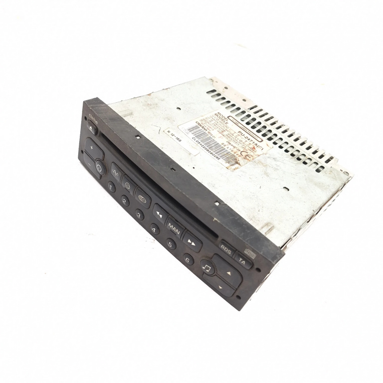 Media Player / Radio / Unitate Cd / Casetofon Peugeot 206 1998-2013 Cd Player Radio 96476647, 286948723, Pu2471A, E13020808, Clo054220628026E Clarion