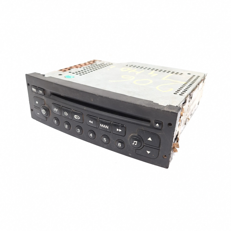 Media Player / Radio / Unitate Cd / Casetofon Peugeot 206 1998-2013 Cd Player Radio 96489417, 96 489 417, Vdo Rd3-01, Vdo Rd301, Vdord3-01, Vdord301, Psarcd100-01, Psarcd10001, Vdapsf30192640, Vds0192640, Fd0103120192640 Vdo