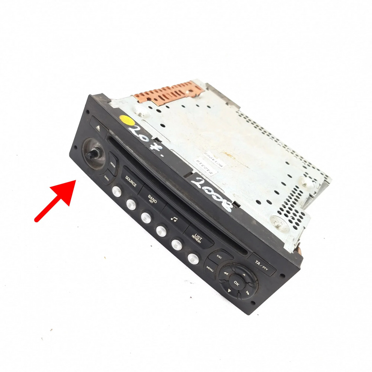 Media Player / Radio / Unitate Cd / Casetofon Peugeot 207 2006-2014 Cd Player Radio 96643697, 96643697Xt, 96643697Xt01, 96 643 697 Xt 01, Bs0308200368680, Rd4-N1-02, A2C53250030, Vdaplf80368680, Psarcd411-64, Psarcd41164, Rd4N102 Siemens Vdo