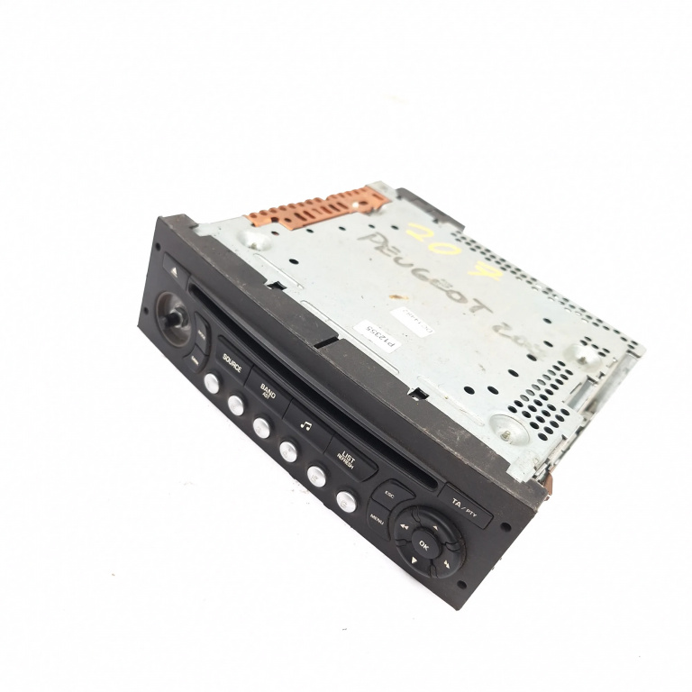 Media Player / Radio / Unitate Cd / Casetofon Peugeot 207 2006-2014 Cd Player Radio 96639793Xt, 96639793Xt00, A2C53220044, Psarcd41161, Bs030724019903, Vdaphf701994403, Rd4N101, P12355, Dc14482, 81414A211420702, A2C53081522Ad Siemens Vdo