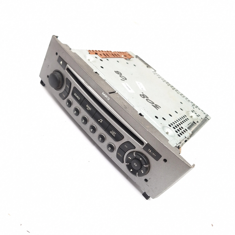 Media Player / Radio / Unitate Cd / Casetofon Peugeot 308 (4A, 4C) 2007-2013 Cd Player Mp3 Radio 96650206Xh, 96650206Xh00, 96 650 206 Xh 00, A2C53287224, Psarcd434-64, Rd4N2M-02 Siemens Vdo