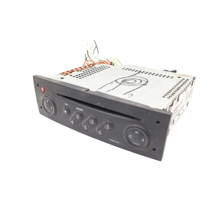 Media Player / Radio / Unitate Cd / Casetofon Renault Megane 2 2002-2010 Cd Player Radio 8200256141D, 8200256141Tt165, 22Dc27762, Rn277F30306515, Fd0303410306515, 0306515