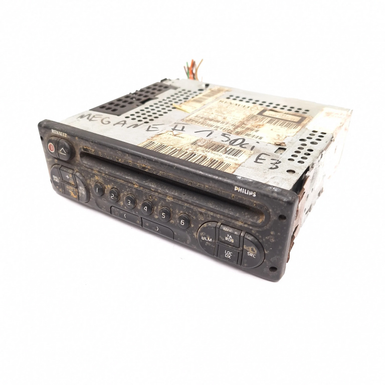 Media Player / Radio / Unitate Cd / Casetofon Renault Megane 2 2002-2010 Caseta Radio 7700433070, 7700 433 070, 22Dc481/62, 902221481629 Philips