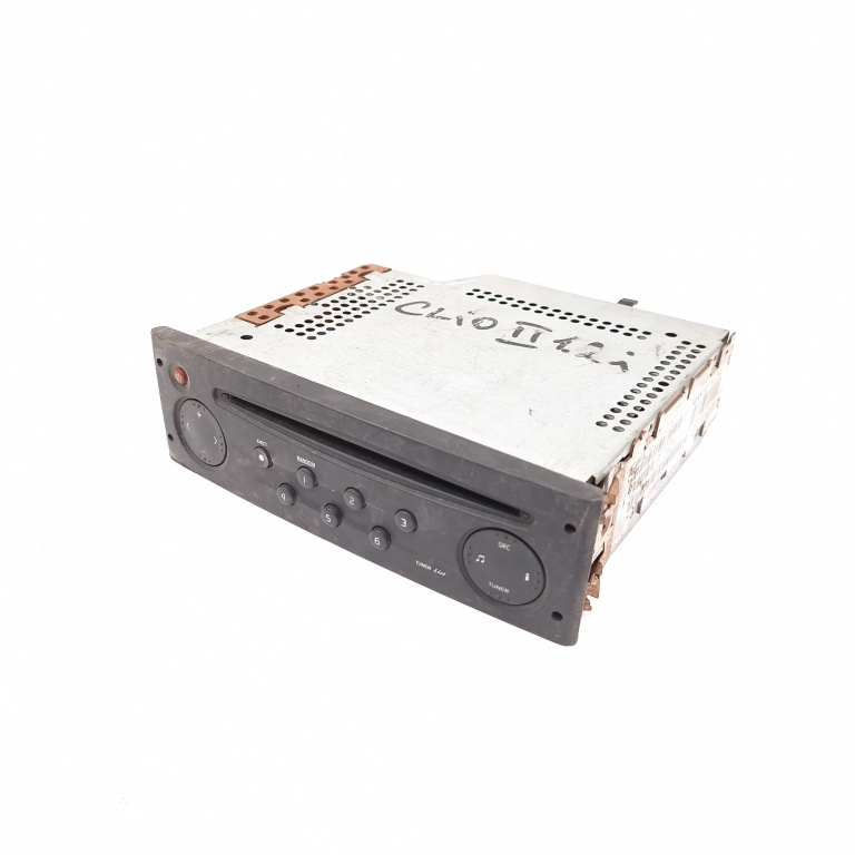 Media Player / Radio / Unitate Cd / Casetofon Renault Clio 2 / Symbol 1 1998-2008 1.2 Benzina Cd Player Radio 8200057681, 8200057681D, 8200057681Tr330, Rn278F40915533, 22Dc27862B, Fd0804300915533